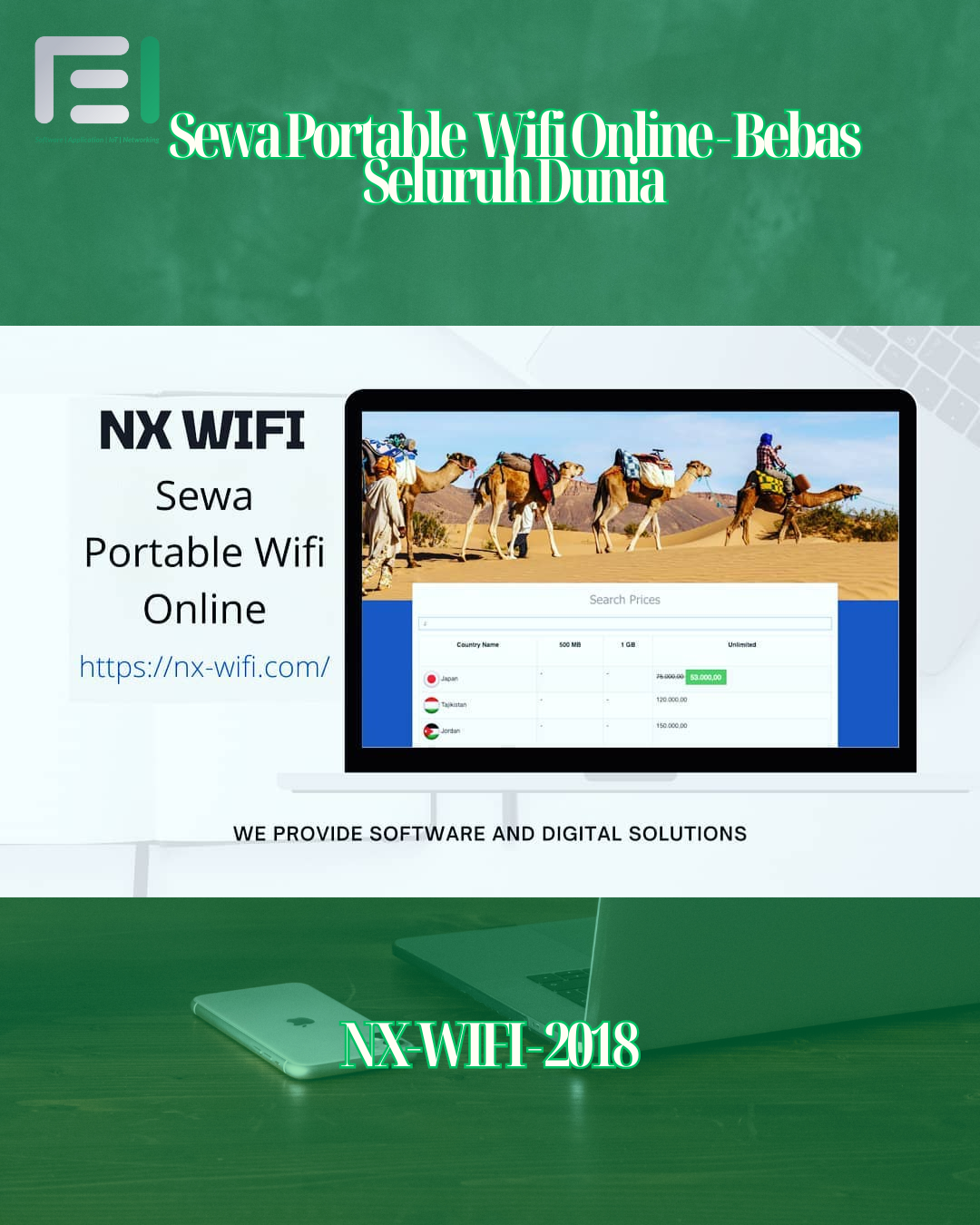 NX Wifi Sewa Portable  Wifi Online - Bebas Seluruh Dunia